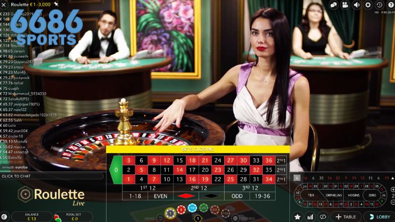 Sảnh live casino 6686 có các dealer xinh đẹp